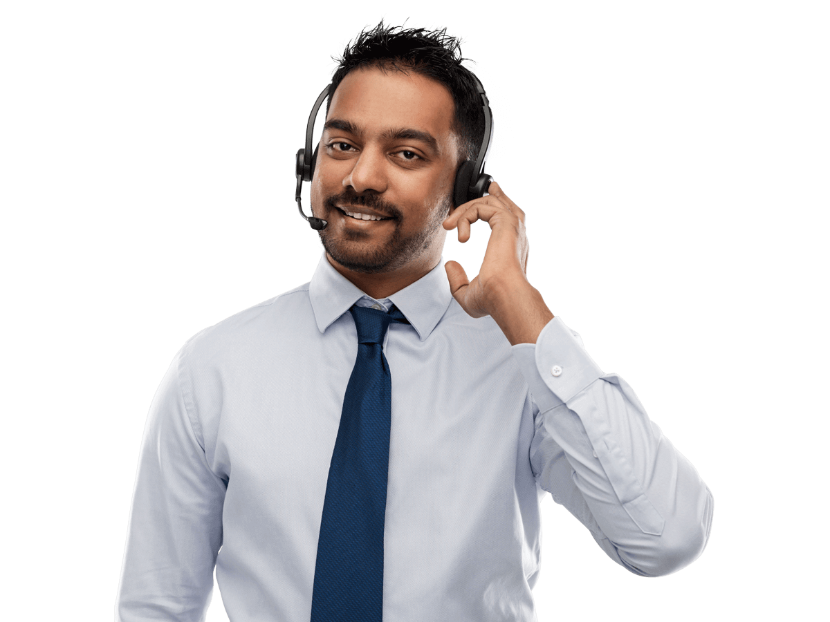 Hindi interpreting services professional man wearing a shirt and tie